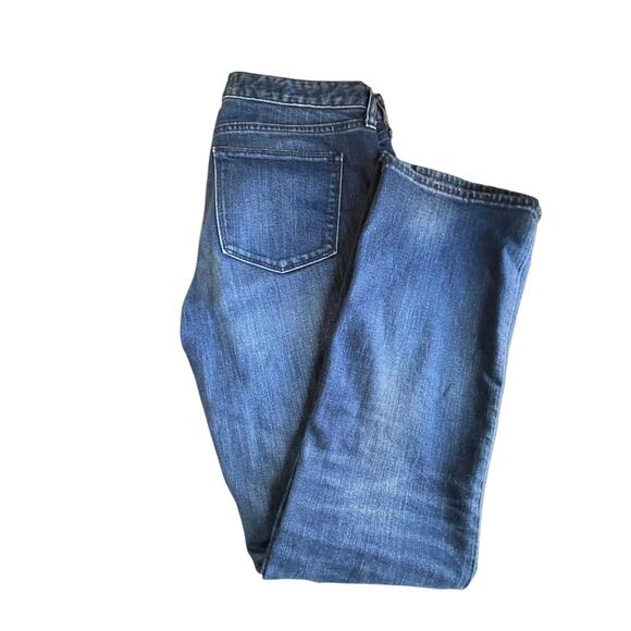 Gap Womens Bootcut Jeans Dark Indigo Denim Wash Classic Staple Size 27 Short - Picture 6 of 10